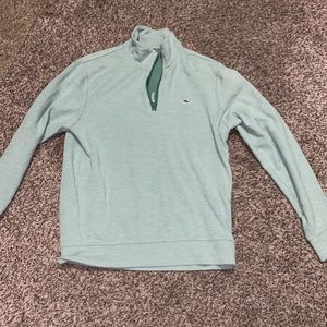 Vineyard Vines Green Quarter Zip